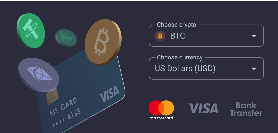Buy crypto at real prices